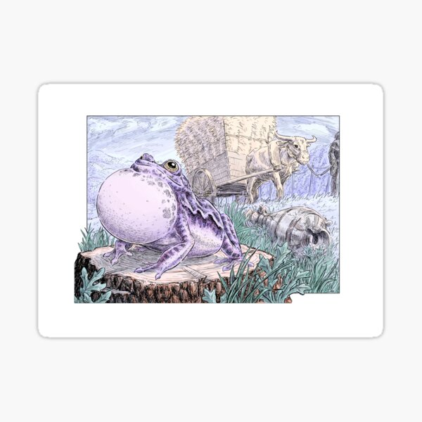 Item preview, The Ox and the Frog designed and sold by stephsmith.