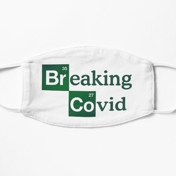 Breaking Covid #Chemist Flat Mask