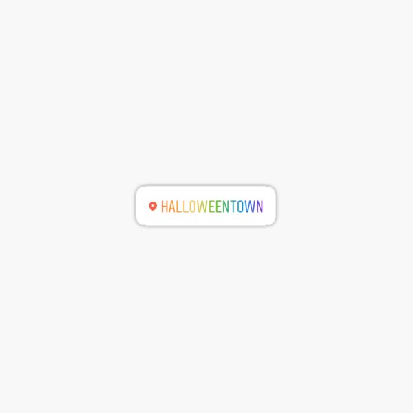 Download Halloweentown Stickers | Redbubble