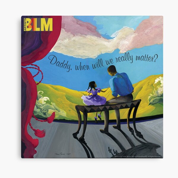 A Child's Question Canvas Print