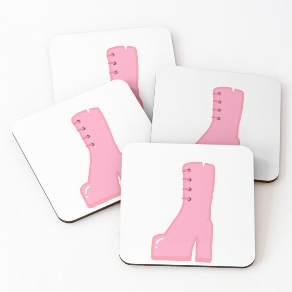 Item preview, high heeled bubblegum pink boots designed and sold by Calistaaaaaaa  !.