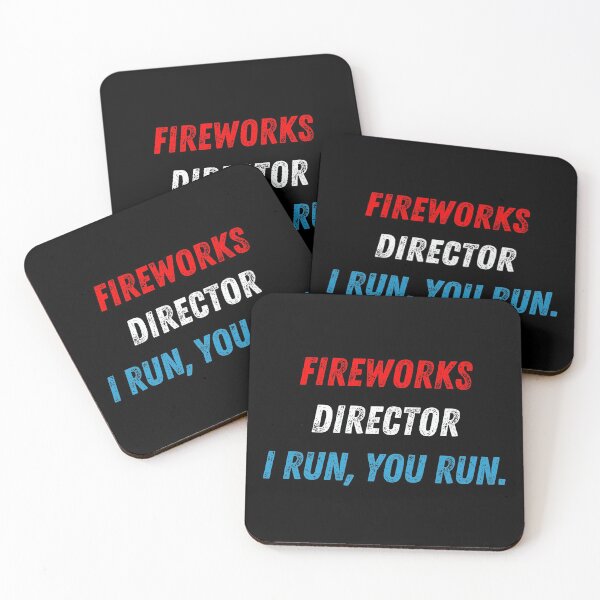 Item preview, 4th Of July Fireworks Director I Run You Run designed and sold by hasnimed.