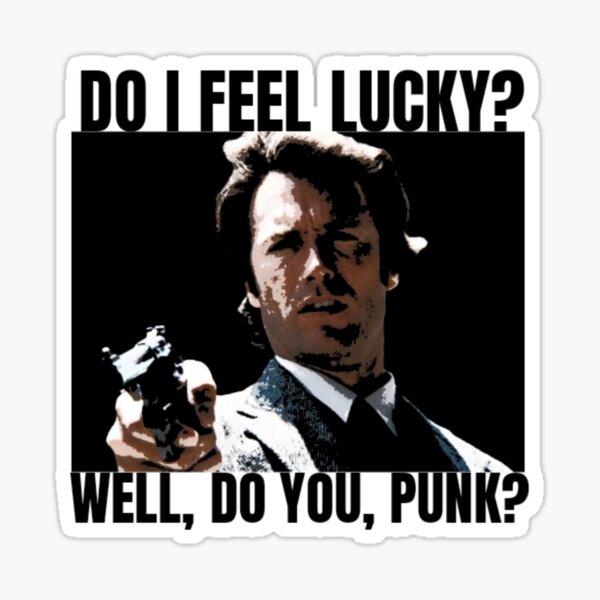 Do I Feel Lucky? Sticker