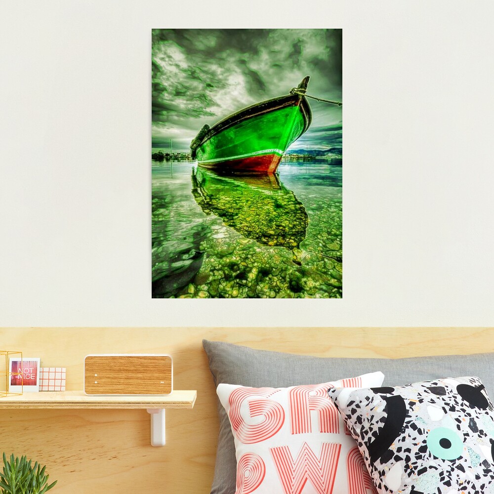 MOORED Photographic Print