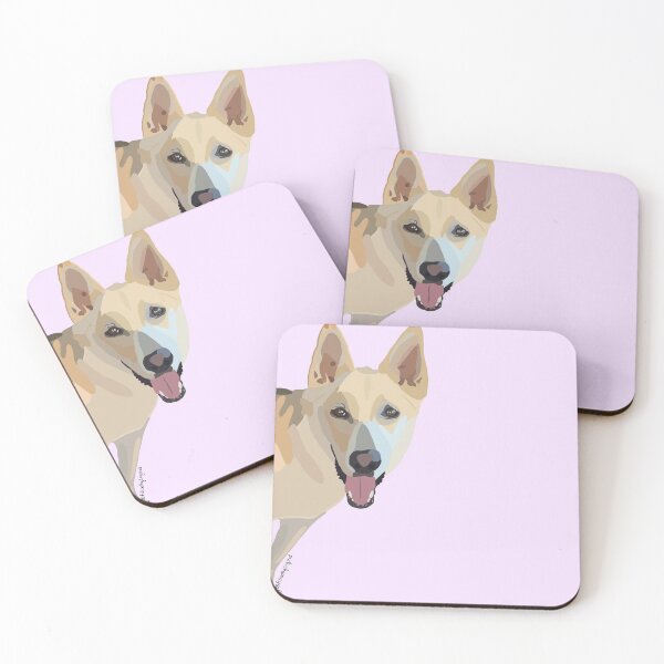 Item preview, German Shepard portrait designed and sold by crystalgreeen.
