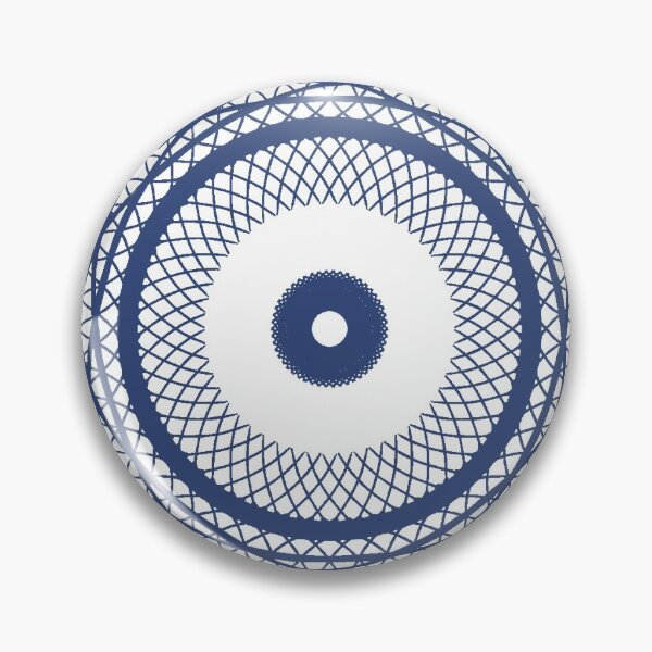 Item preview, Abstract dark blue circle designed and sold by Abstractlara.