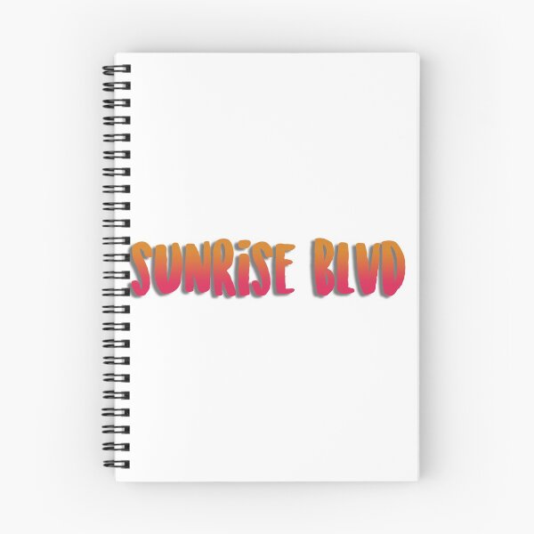 Aperçu de l'œuvre autocollant du boulevard du lever du soleil créée et vendue par marniestickers.