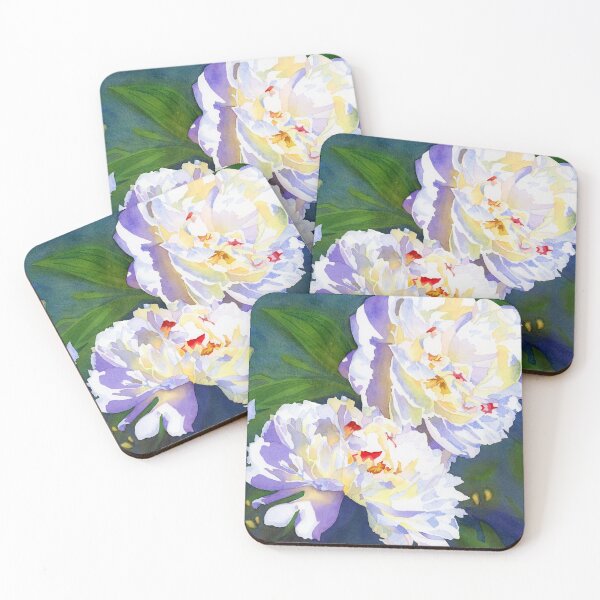 Item preview, White Peonies designed and sold by Lynnea Washburn.