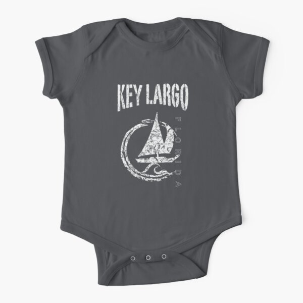 Key Largo Souvenir Or Gift Florida Bottlenose Dolphin Watching Tour Baby One Piece By Artbybollwitt Redbubble