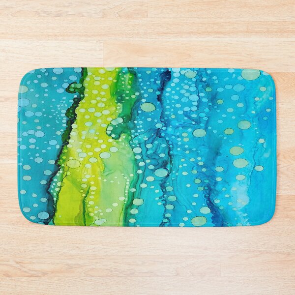 Item preview,  By the Ocean Blue and Green Alcohol Ink Bubbles designed and sold by KCook1465.