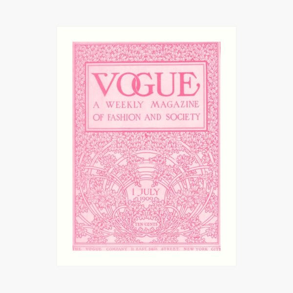Vogue Cover Art Print