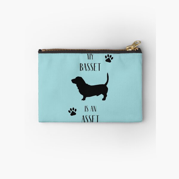 Item preview, My Basset is an Asset | Basset Hound designed and sold by RocketPunchSC.