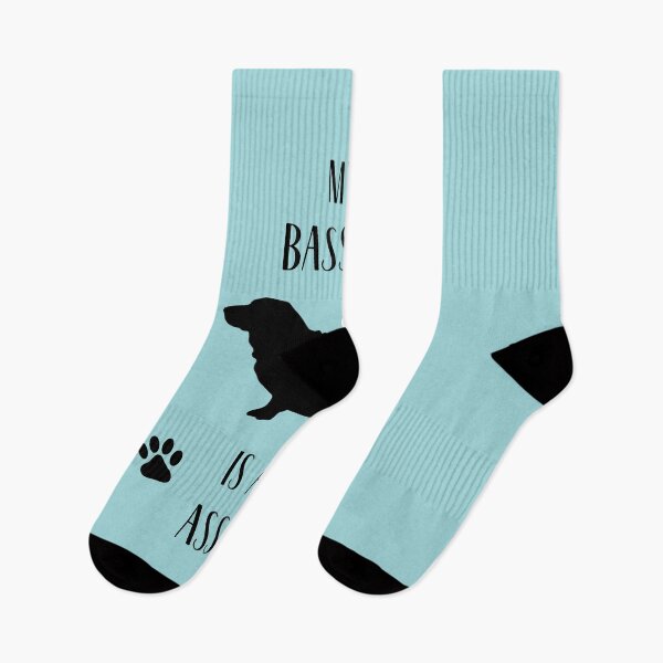 Item preview, My Basset is an Asset | Basset Hound designed and sold by RocketPunchSC.