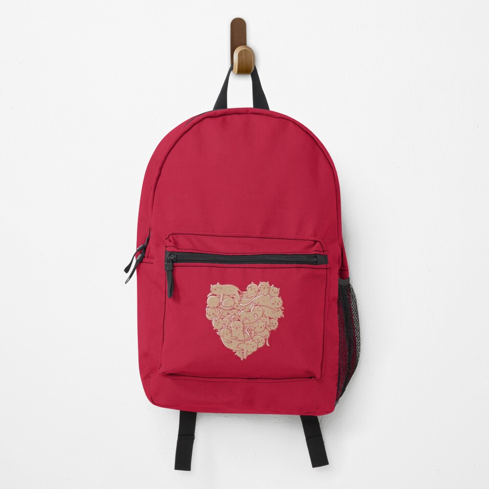 Discover I Love Cats Heart | Backpack