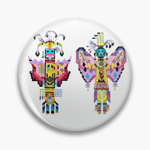 Item preview, Kachina Butterfly 6 and 7 Couple designed and sold by Sharon Schwalbe.