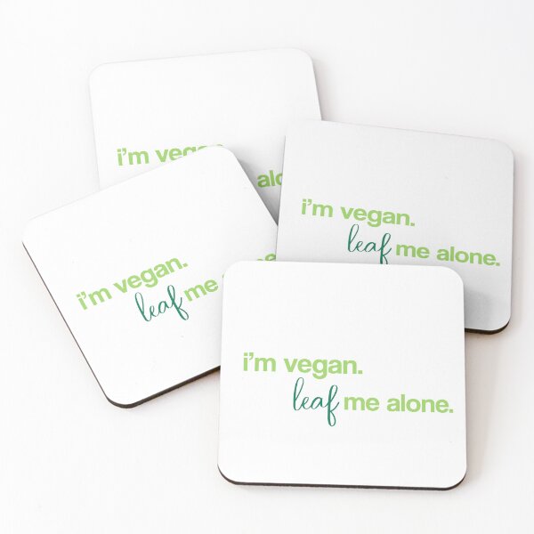 Item preview, i’m vegan. leaf me alone. designed and sold by amiegw.
