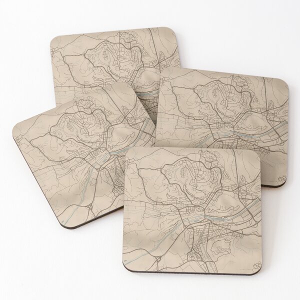 Item preview, Tubingen Sepia Map designed and sold by CPTVDesign.