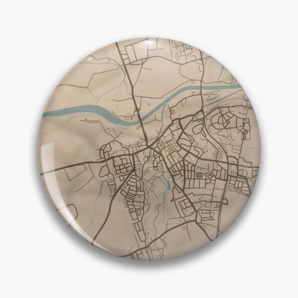 Item preview, Gunzburg Sepia Map designed and sold by CPTVDesign.