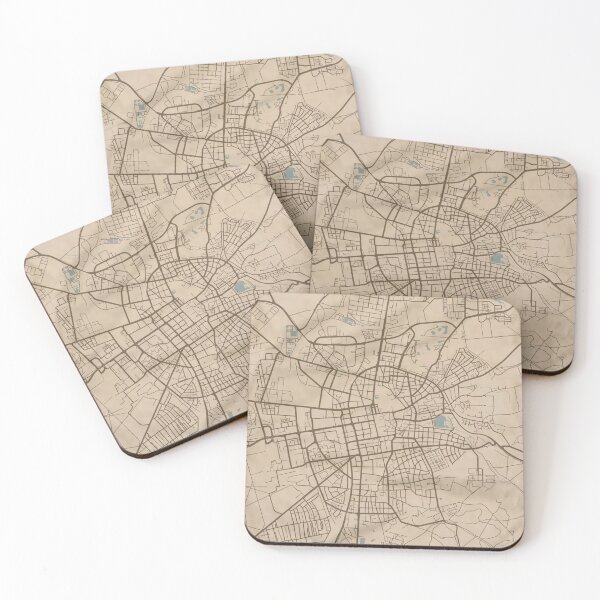 Item preview, Darmstadt Sepia Map designed and sold by CPTVDesign.