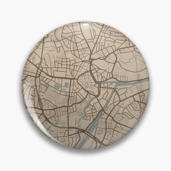 Item preview, Oldenburg Sepia Map designed and sold by CPTVDesign.