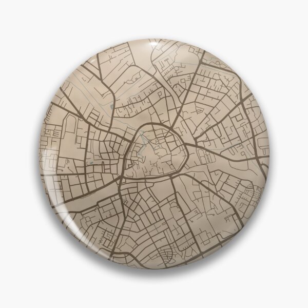 Item preview, Paderborn Sepia Map designed and sold by CPTVDesign.