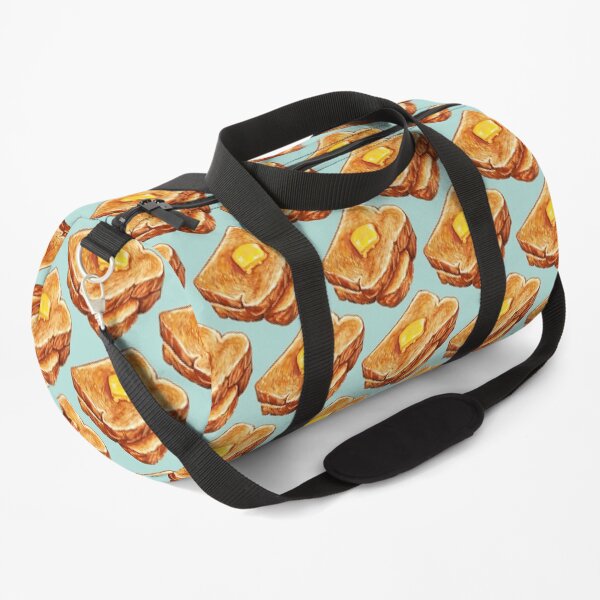 Buttered Toast Pattern Duffle Bag