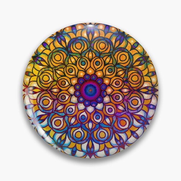 Item preview, Ornate Flower Mandala - 39 designed and sold by serenaking.