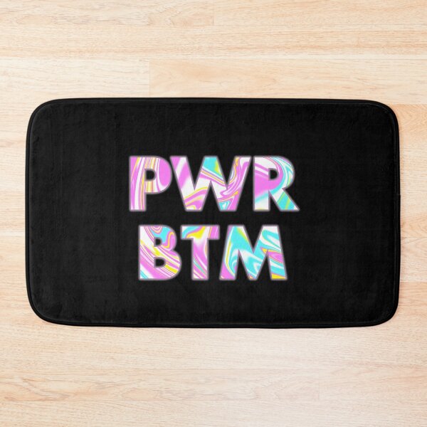 Item preview, PWR BTM In Psychedelic Colours designed and sold by SquareClub.