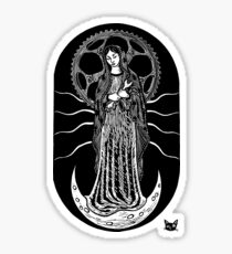 Cycling Madonna Sticker