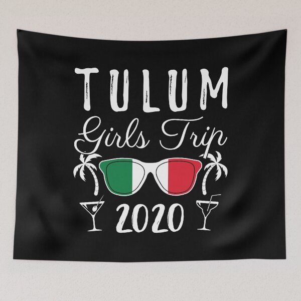 Item preview, Matching Bachelorette Tulum Mexico Girls Trip 2020 print designed and sold by jakehughes2015.