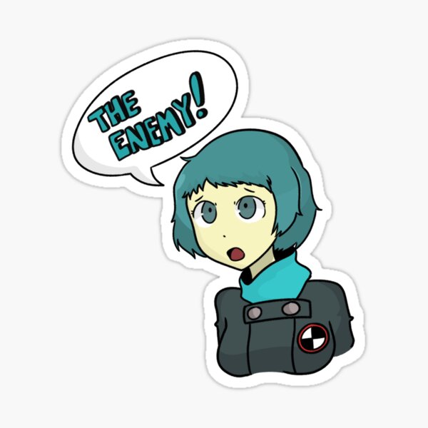 Fuuka the Enemy Sticker