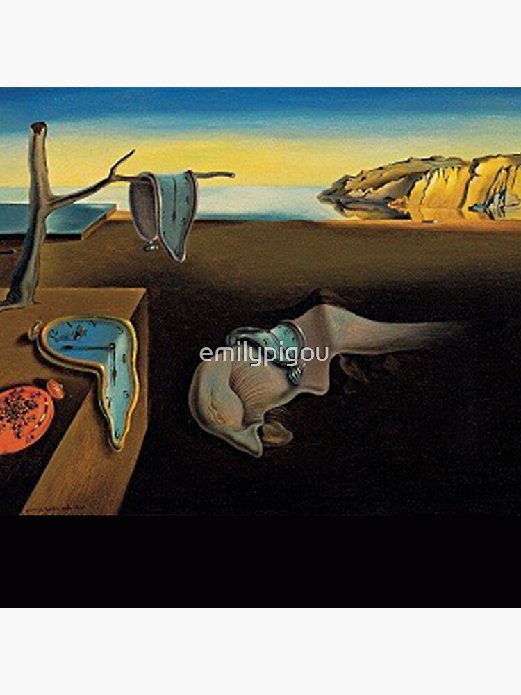 Thumbnail 5 of 5, Coasters (Set of 4), Salvador Dali The Persistence of Memory designed and sold by emilypigou.
