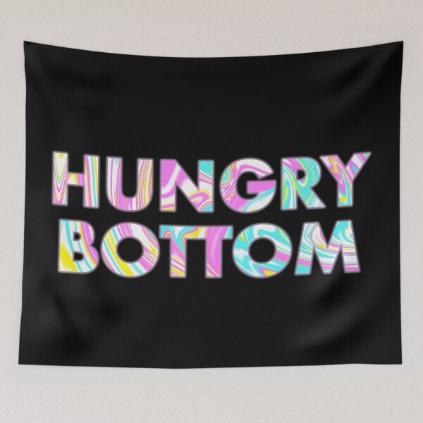 Item preview, HUNGRY BOTTOM In Psychedelic Colours designed and sold by SquareClub.