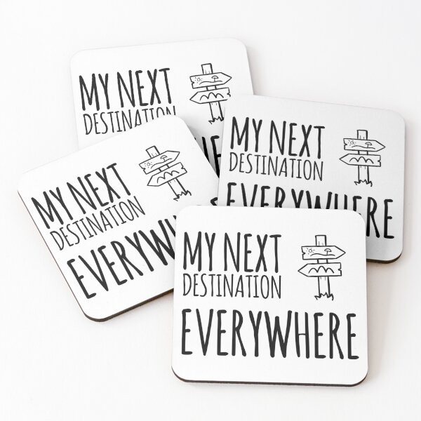 Item preview, My Next Destination: Everywhere, Adventure designed and sold by cayasmj.