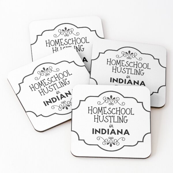 Item preview, Homeschool Hustling in Indiana Sign designed and sold by LLBee.
