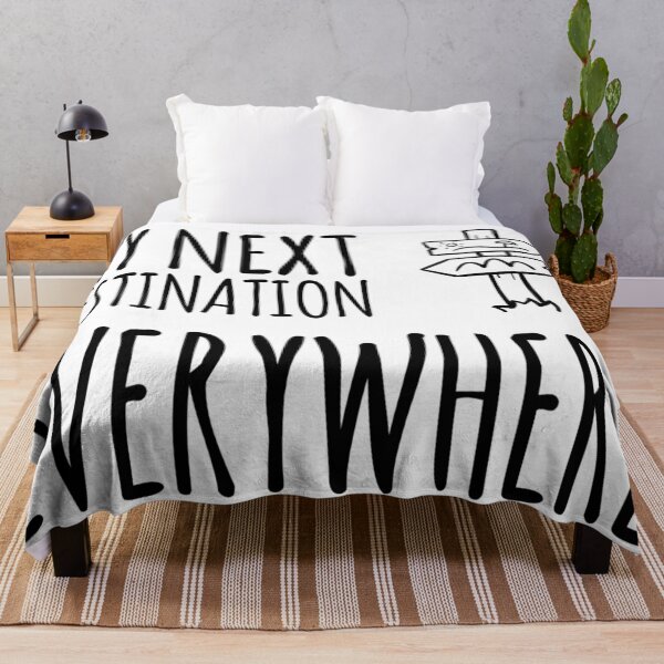 Item preview, My Next Destination: Everywhere, Adventure designed and sold by cayasmj.