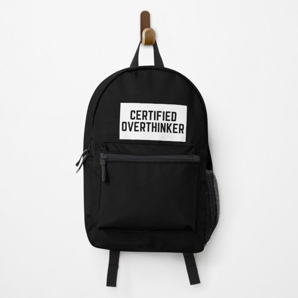 Item preview, CERTIFIED OVERTHINKER designed and sold by rachelchxn.