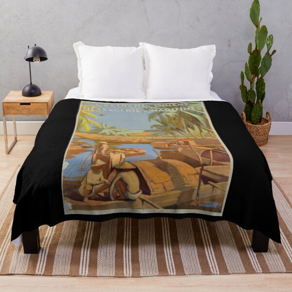 Item preview, extreme orient vintage travel poster designed and sold by stickart-marek.