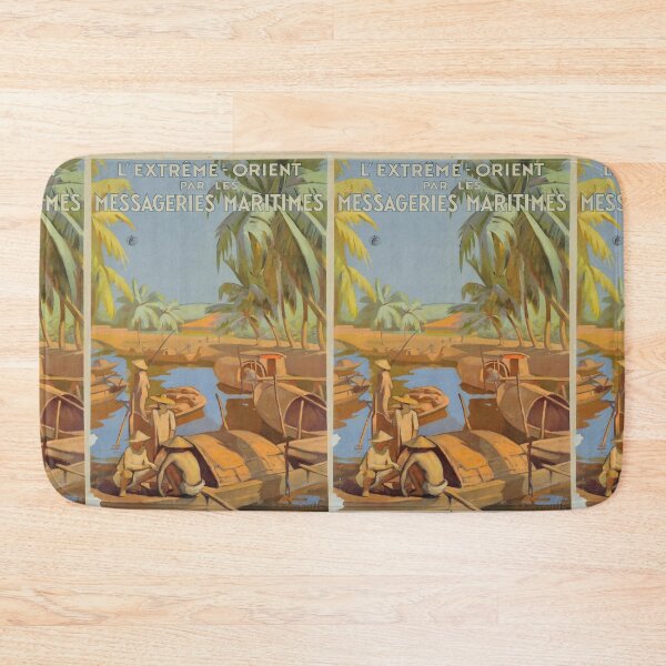 Item preview, extreme orient vintage travel poster designed and sold by stickart-marek.