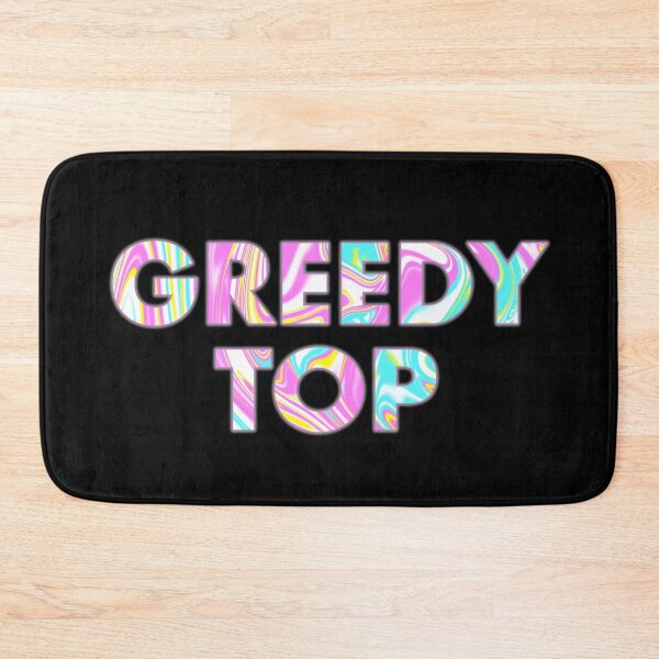 Item preview, GREEDY TOP In Psychedelic Colours designed and sold by SquareClub.