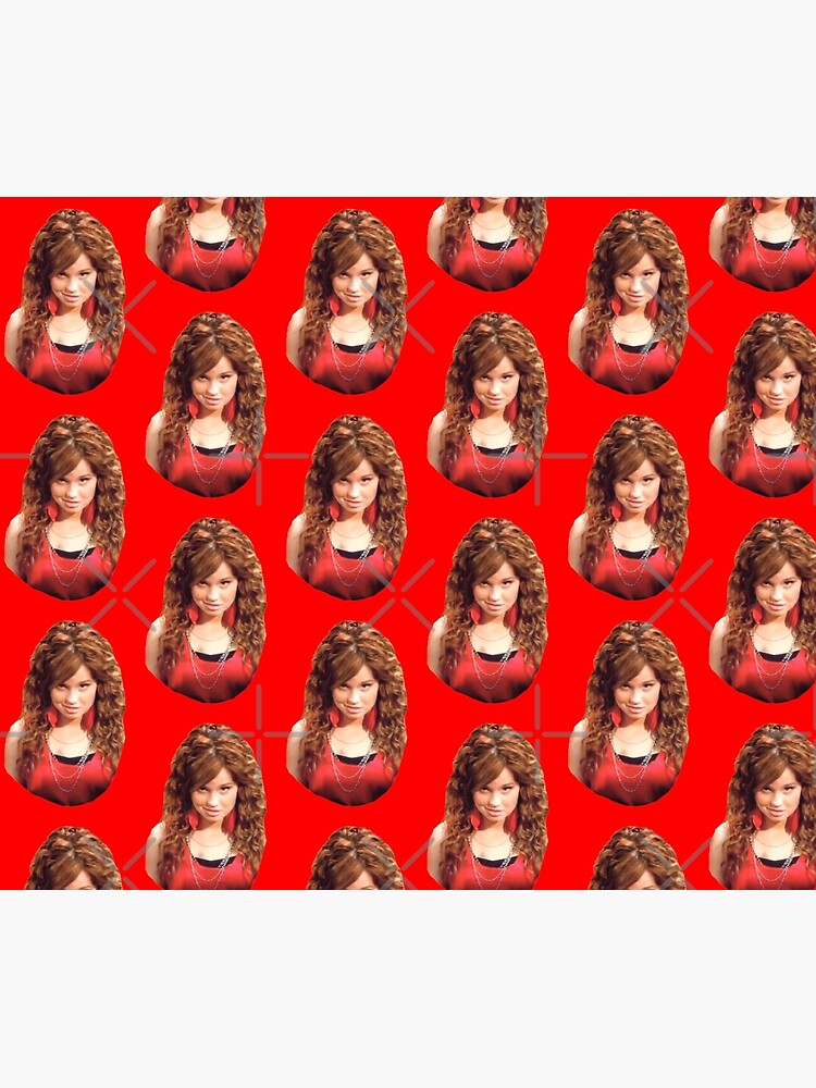 Radio Rebel Debby Ryan Meme Shower Curtain By Basakyavuz Redbubble 