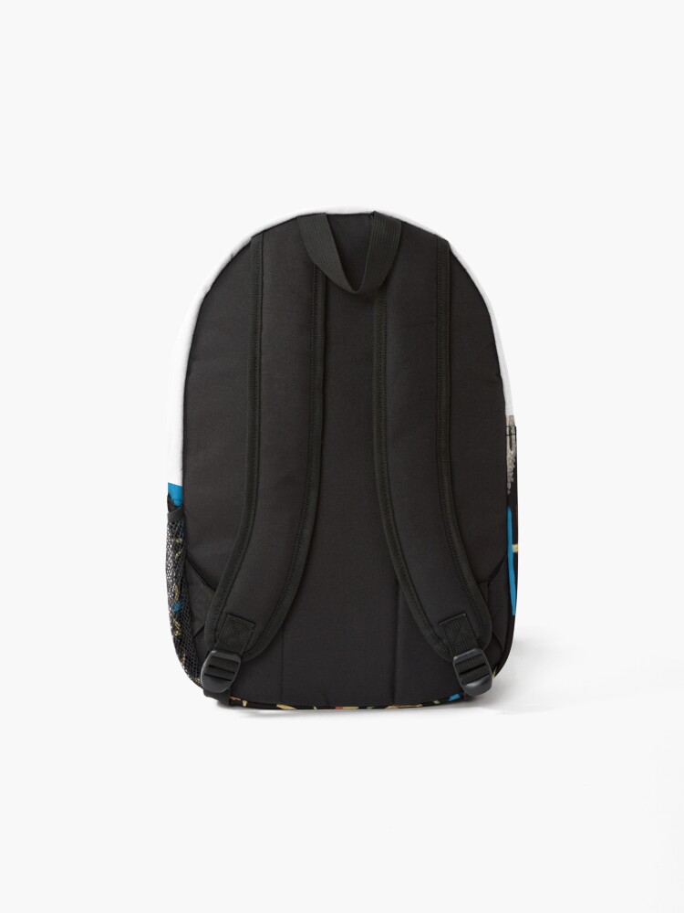 Alternate view of Vectorised famous New York street art / pop art from the 70s. Backpack