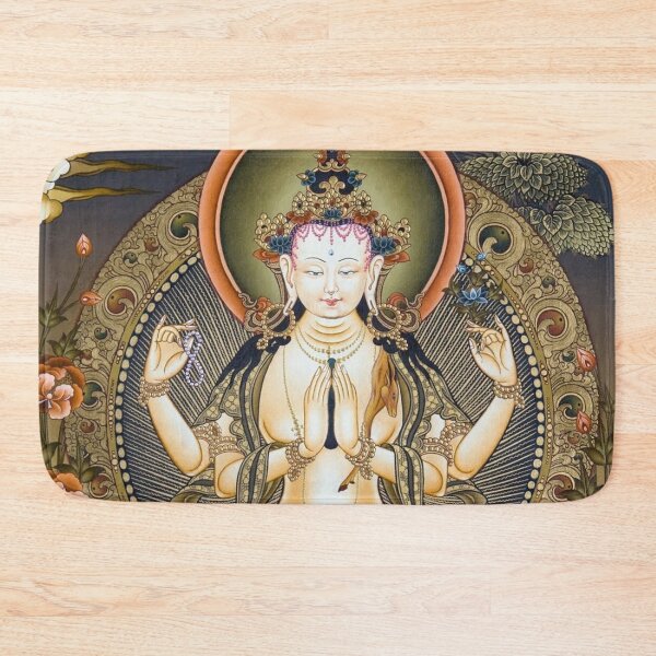Item preview, Buddhist Thangka Art - 21 designed and sold by TantricBuddha.