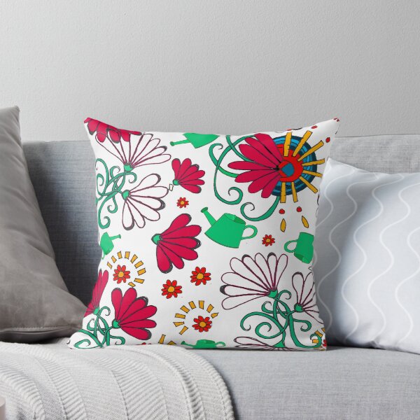 Artikelvorschau, Frühlingsblumen Gießkannen entworfen und verkauft von LBehrendtDesign.