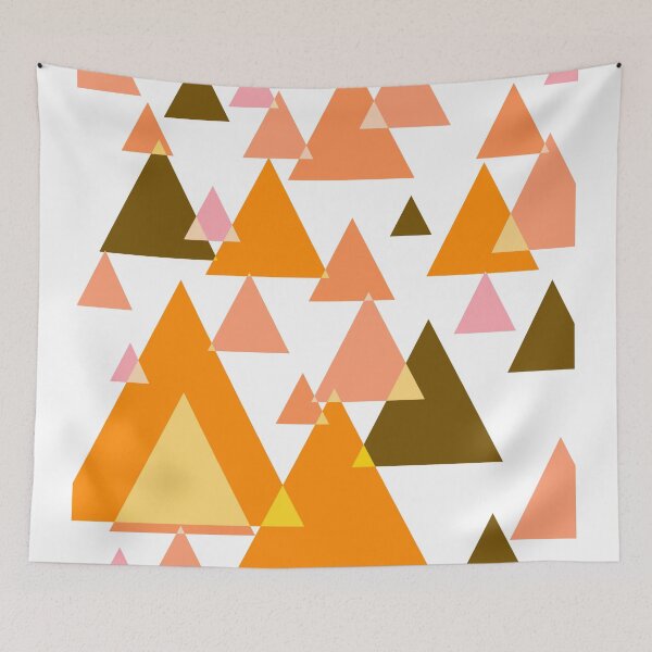 Item preview, Orange Triangle Collage designed and sold by CheyanneBert.