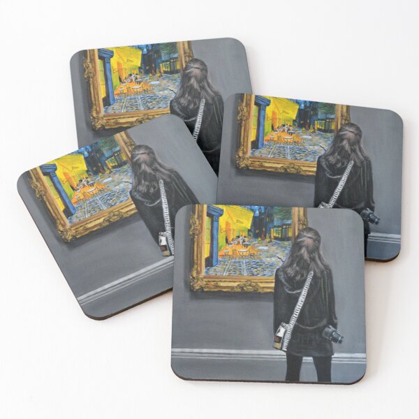 Item preview, watching van gogh cafe terrace at night designed and sold by escha van den bogerd.