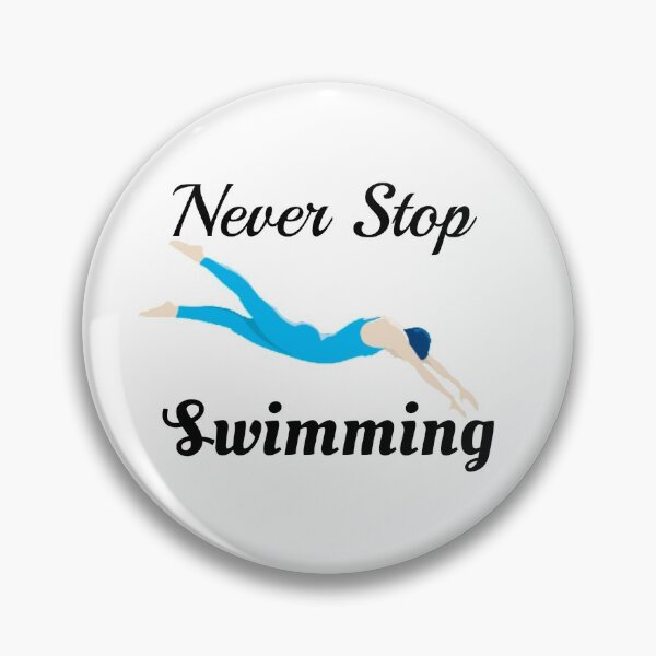 Item preview, Never Stop Swimming  designed and sold by Water Sports and Safety.