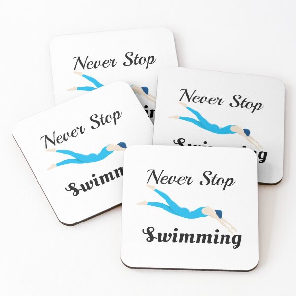 Item preview, Never Stop Swimming  designed and sold by Water Sports and Safety.