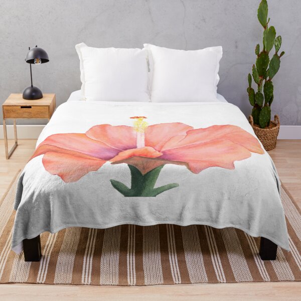 Item preview, Flor de hibisco acuarela designed and sold by CynthiaHathaway.