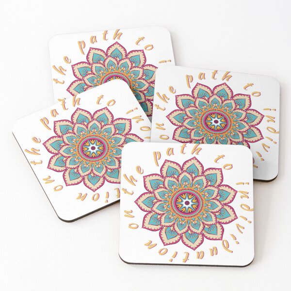 Item preview, On the Path to Individuation Carl Jung Jungian Psychology Mandala  designed and sold by MellowSphere.